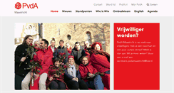 Desktop Screenshot of maastricht.pvda.nl