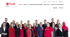 Desktop Screenshot of emmen.pvda.nl