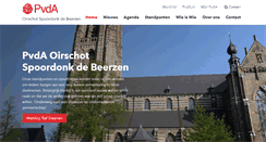 Desktop Screenshot of oirschot.pvda.nl