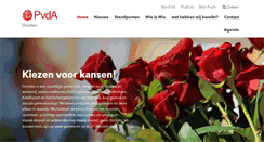 Desktop Screenshot of dronten.pvda.nl