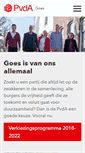 Mobile Screenshot of goes.pvda.nl