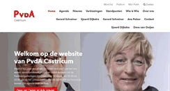 Desktop Screenshot of castricum.pvda.nl