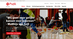 Desktop Screenshot of katwijk.pvda.nl