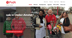 Desktop Screenshot of ouderamstel.pvda.nl
