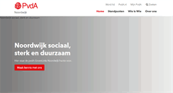 Desktop Screenshot of noordwijk.pvda.nl