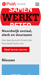 Mobile Screenshot of noordwijk.pvda.nl