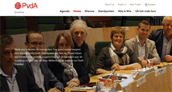 Desktop Screenshot of drenthe.pvda.nl