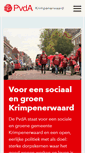 Mobile Screenshot of krimpenerwaard.pvda.nl