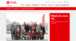 Desktop Screenshot of olstwijhe.pvda.nl