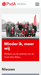 Mobile Screenshot of olstwijhe.pvda.nl