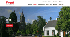 Desktop Screenshot of cranendonck.pvda.nl
