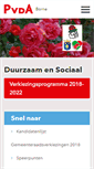 Mobile Screenshot of borne.pvda.nl