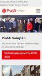 Mobile Screenshot of kampen.pvda.nl