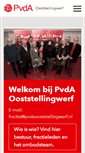 Mobile Screenshot of ooststellingwerf.pvda.nl
