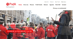Desktop Screenshot of heerhugowaard.pvda.nl