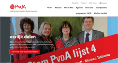 Desktop Screenshot of haarlemmerliede.pvda.nl