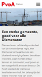 Mobile Screenshot of diemen.pvda.nl