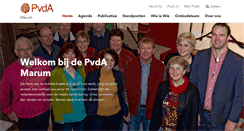 Desktop Screenshot of marum.pvda.nl