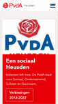 Mobile Screenshot of heusden.pvda.nl
