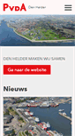 Mobile Screenshot of denhelder.pvda.nl