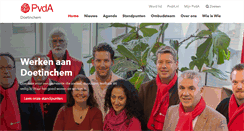 Desktop Screenshot of doetinchem.pvda.nl