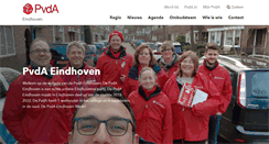 Desktop Screenshot of eindhoven.pvda.nl