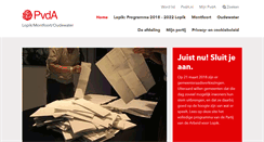 Desktop Screenshot of lopikerwaard.pvda.nl