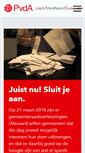 Mobile Screenshot of lopikerwaard.pvda.nl