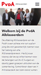 Mobile Screenshot of alblasserdam.pvda.nl