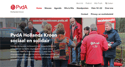 Desktop Screenshot of hollandskroon.pvda.nl