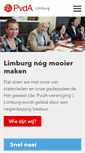 Mobile Screenshot of limburg.pvda.nl